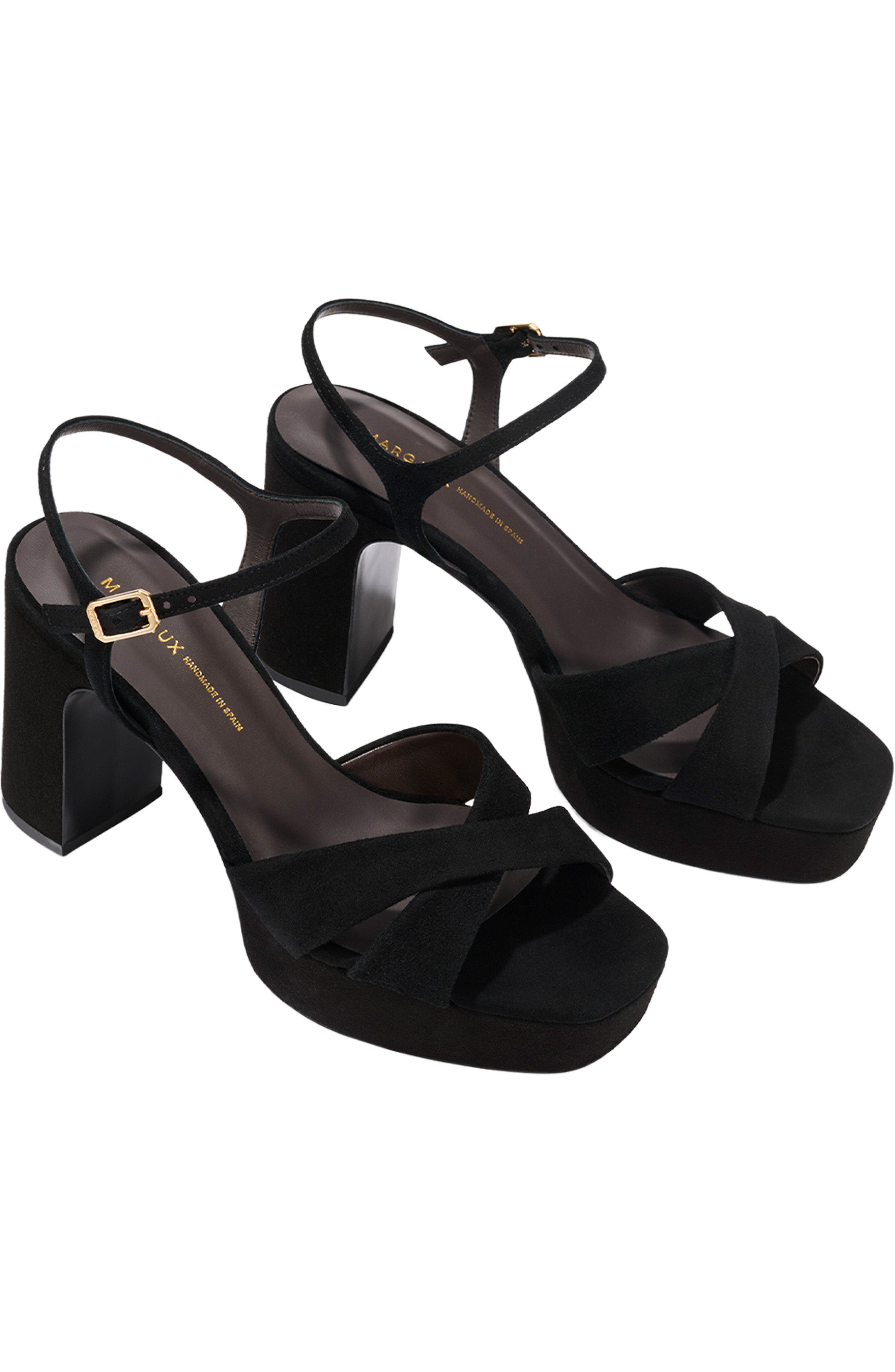 MARGAUX The Paloma Platform, Alternate, color, Black Suede