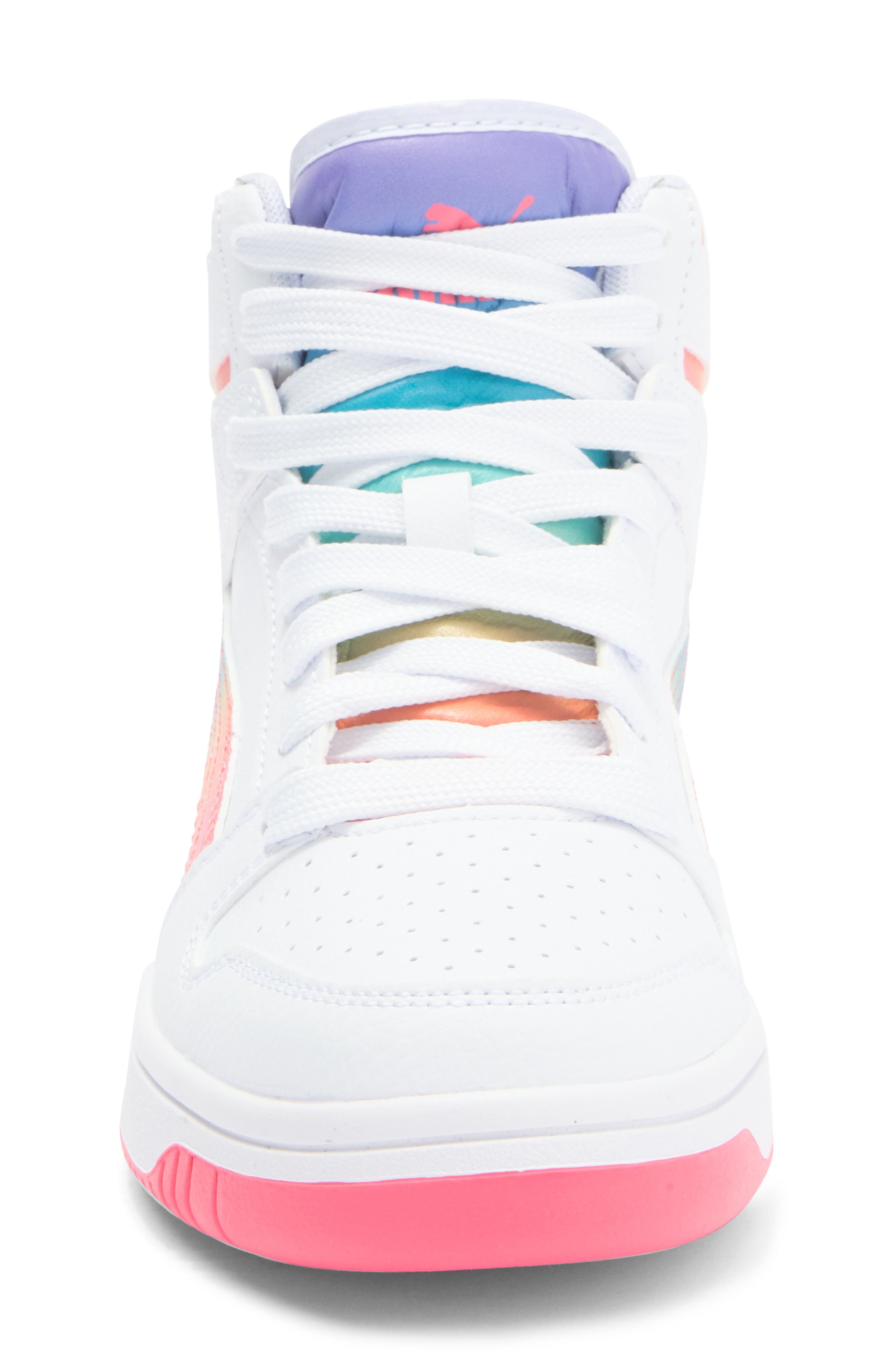 PUMA Kids' Rebound Layup Sneaker, Alternate, color, 