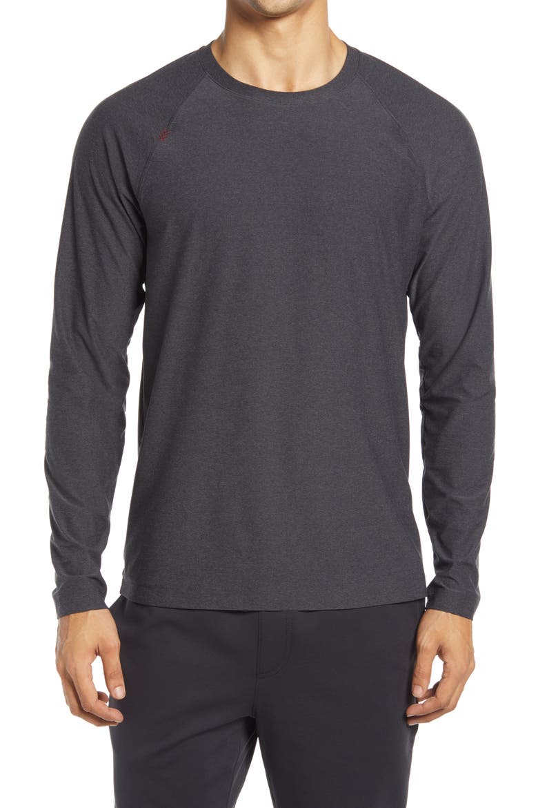 Reign Long Sleeve T-Shirt, Main, color, BLACK HEATHER