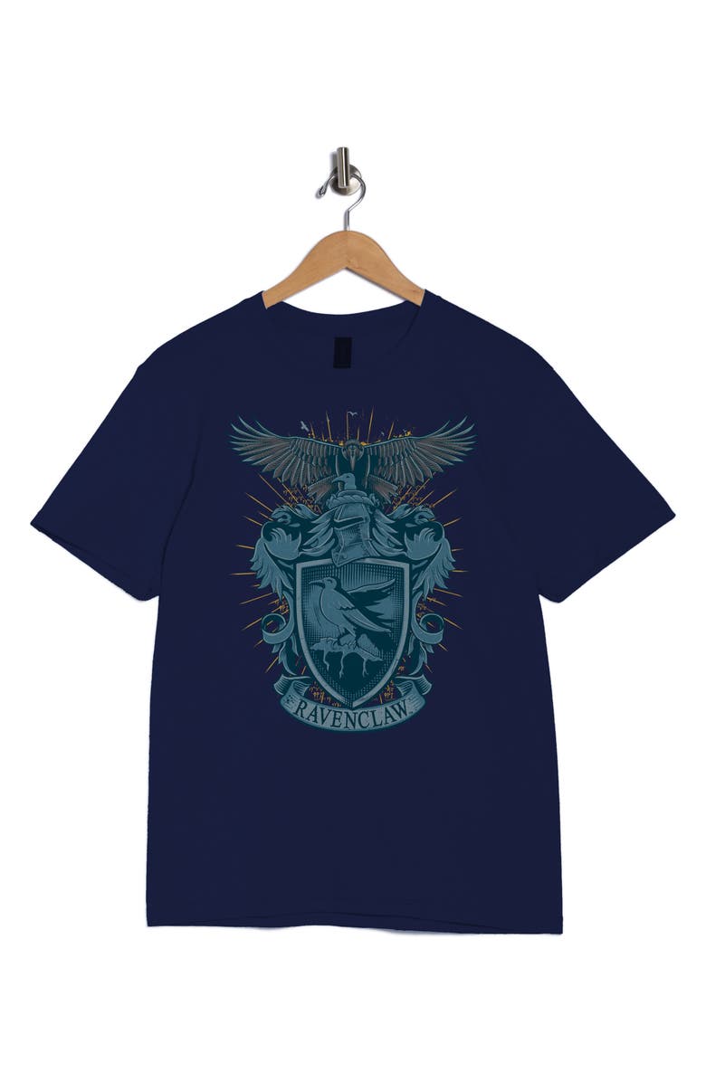 Monster Digital Harry Potter Ravenclaw Mascot Graphic T-Shirt, Alternate, color, Navy