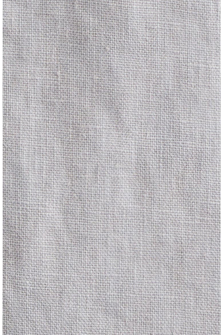 Cairo Short Sleeve Linen Button-Up Shirt, Alternate, color, STONE GREY LIGHT GREY