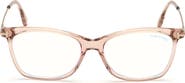 TOM FORD 50mm Square Optical Glasses