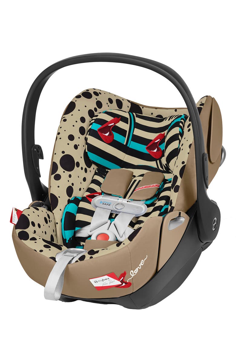CYBEX x Karolina Kurkova Cloud Q Infant Car Seat & Base, Alternate, color,