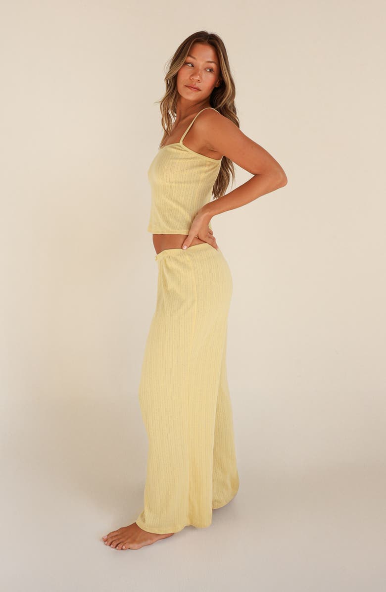 Dippin Daisys Daydreams Lounge Pants, Alternate, color, Vanilla