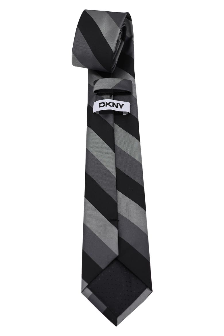 Stripe Tie, Alternate, color, BLK/ WHITE