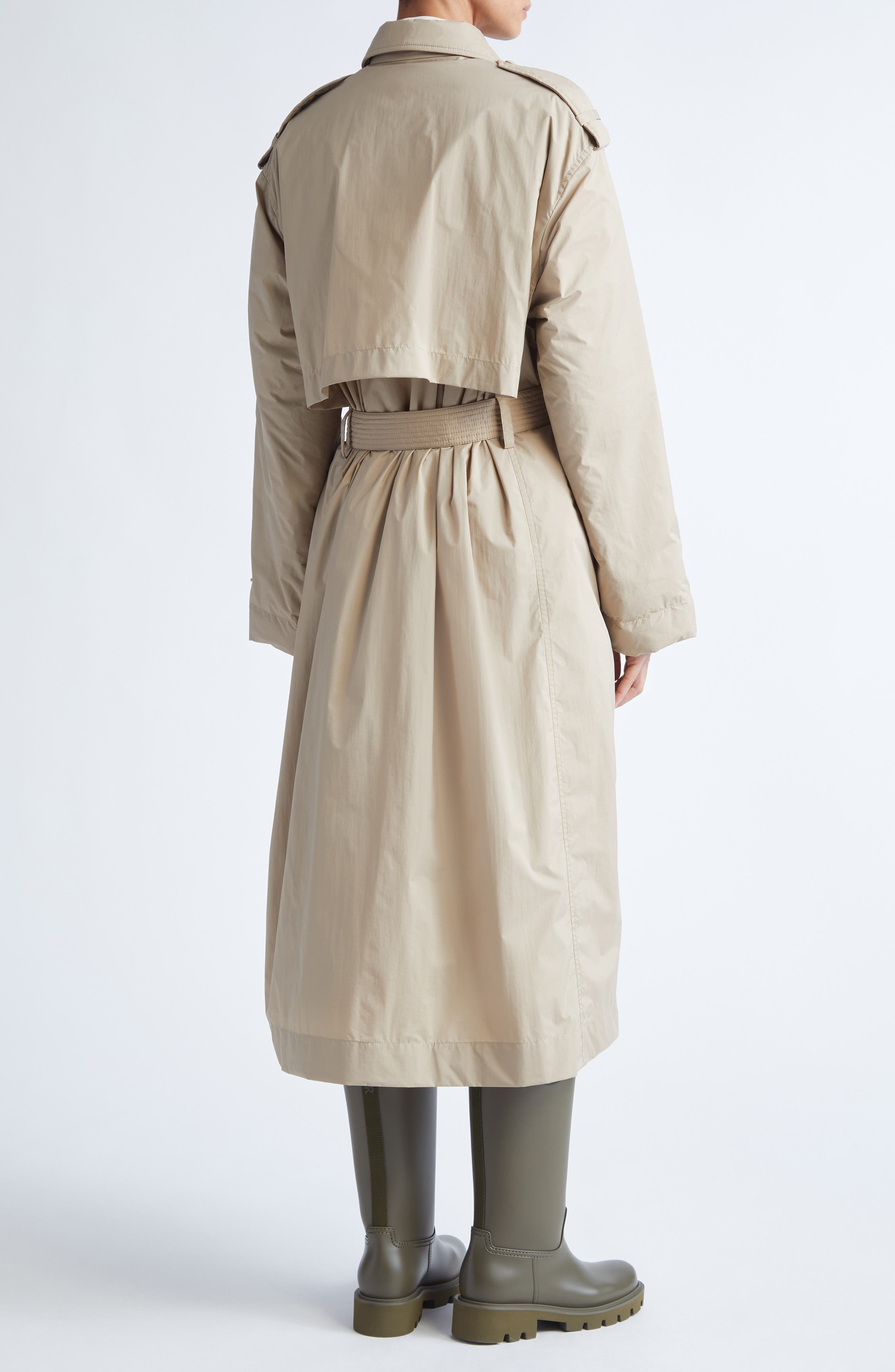 Yevre Down Trench Coat - image 2