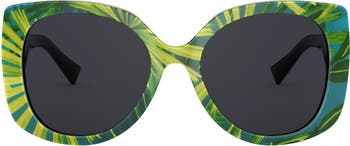 56mm Butterfly Sunglasses