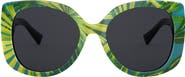 Versace 56mm Butterfly Sunglasses