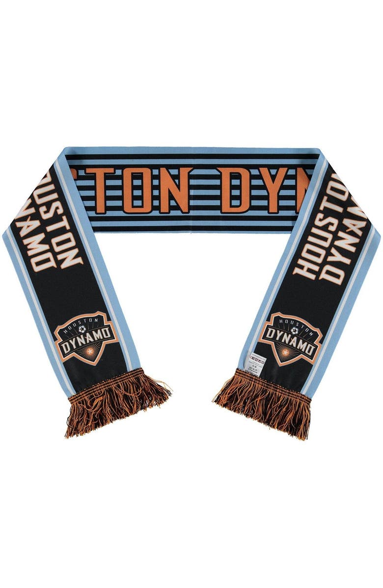 RUFFNECK SCARVES Houston Dynamo FC Horizontal Lines Scarf, Alternate, color, 