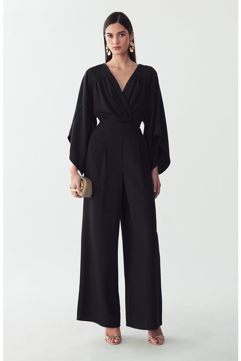 Fiora Jumpsuit, Alternate, color, Black