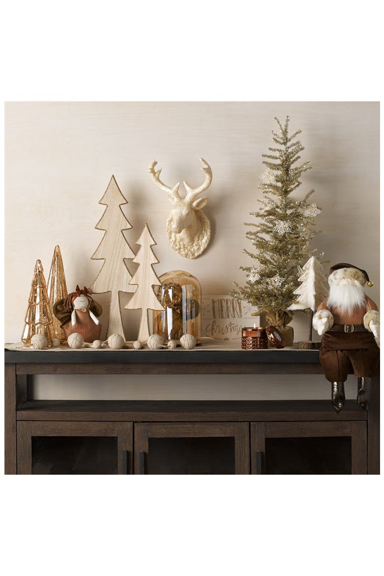 Christmas Tree Decoration, Alternate, color, WHITE