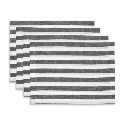 Linen Placemats - Sorrento Stripe