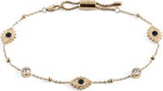 Alex and Ani Evil Eye Crystal Anklet