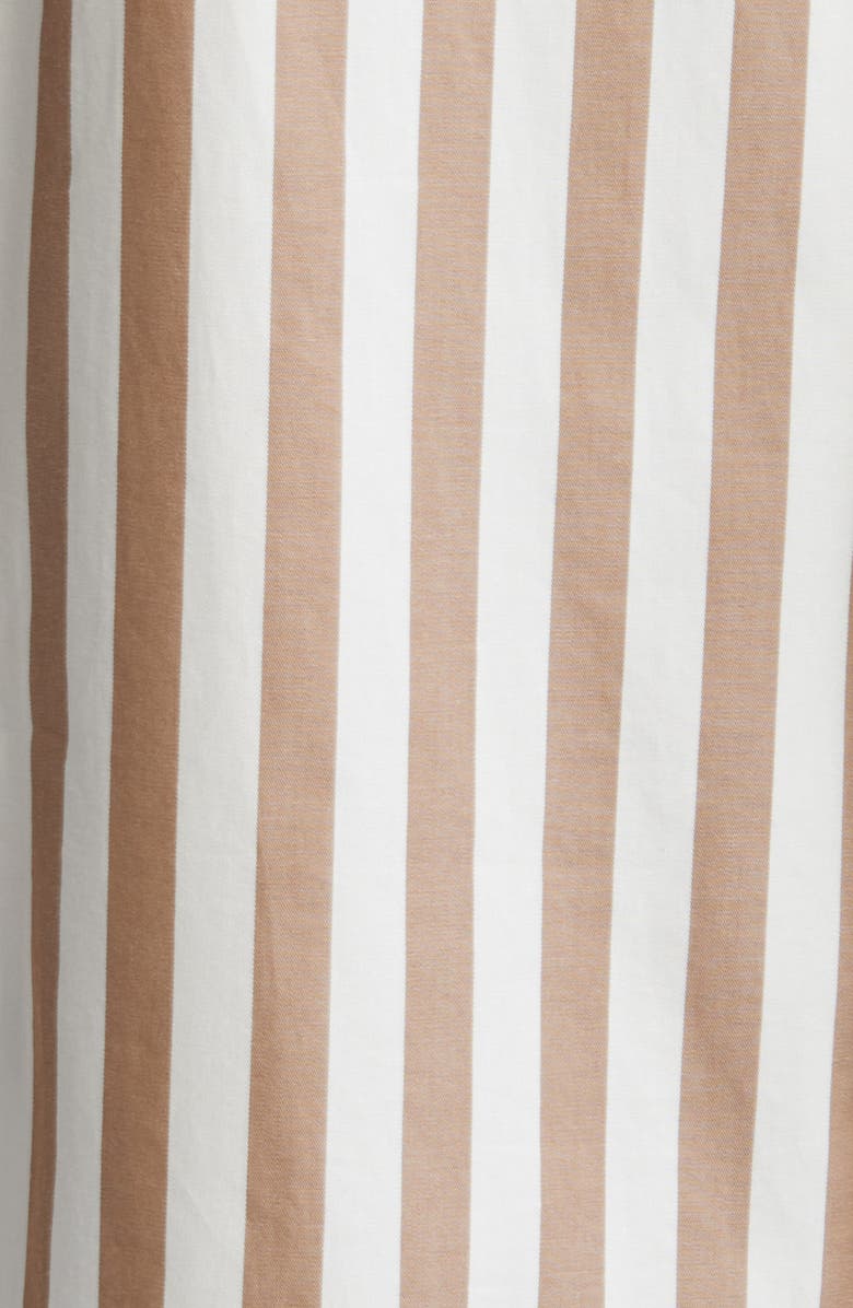 FRAME Stripe Pocket Button-Up Tunic Shirt, Alternate, color, 