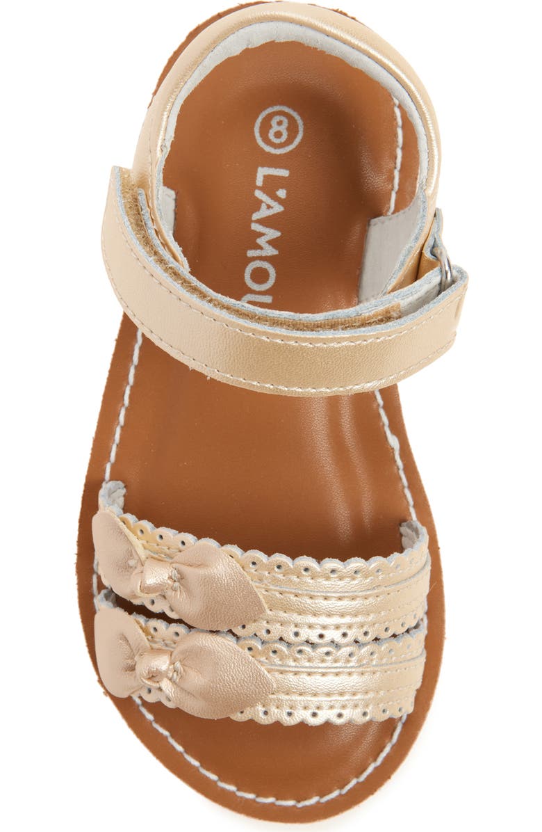 L'AMOUR Kids' Josie Scallop Sandal, Alternate, color,