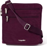 baggallini Securtex Anti-Theft Large Crossbody Bag