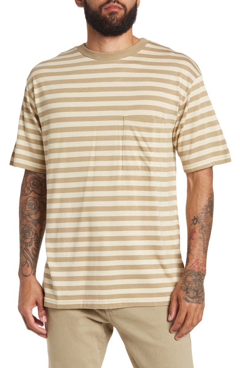 NN07 Crewneck Striped Pocket Tee, Main, color,
