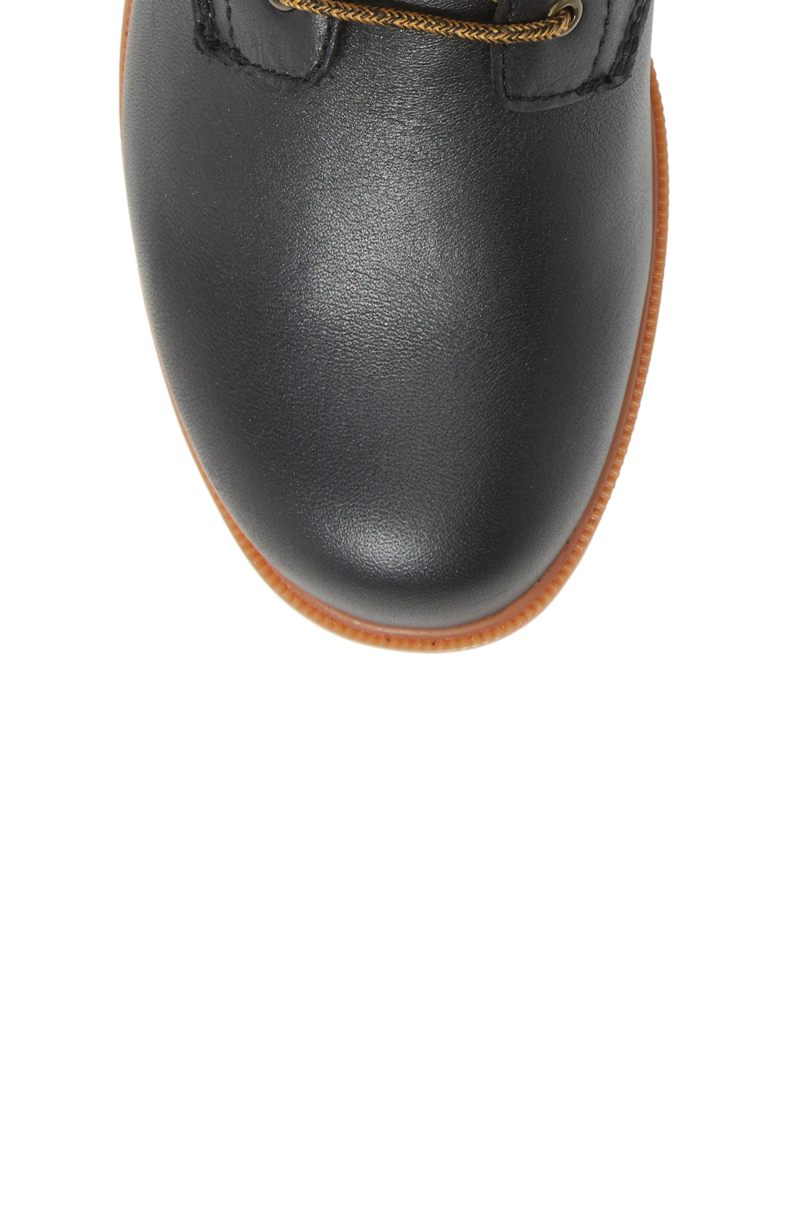 Original Low Rider Lace-Up Bootie, Alternate, color, BLACK LEATHER