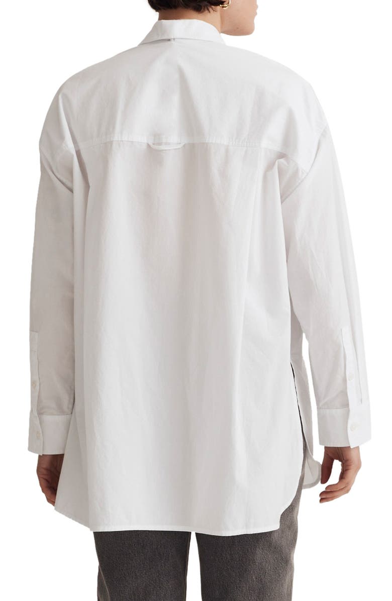 Madewell The Signature Poplin Oversize Button-Up Shirt, Alternate, color, 