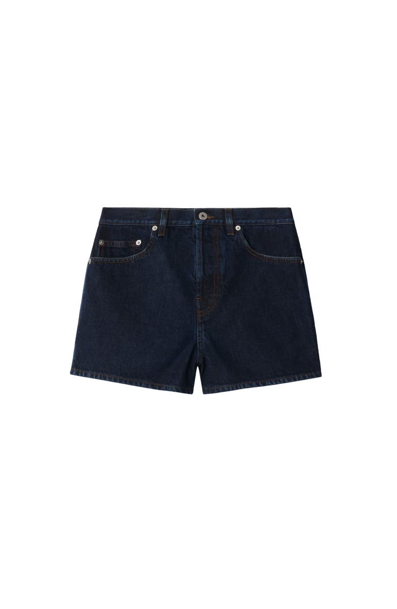 Burberry Denim Shorts, Alternate, color, Indigo
