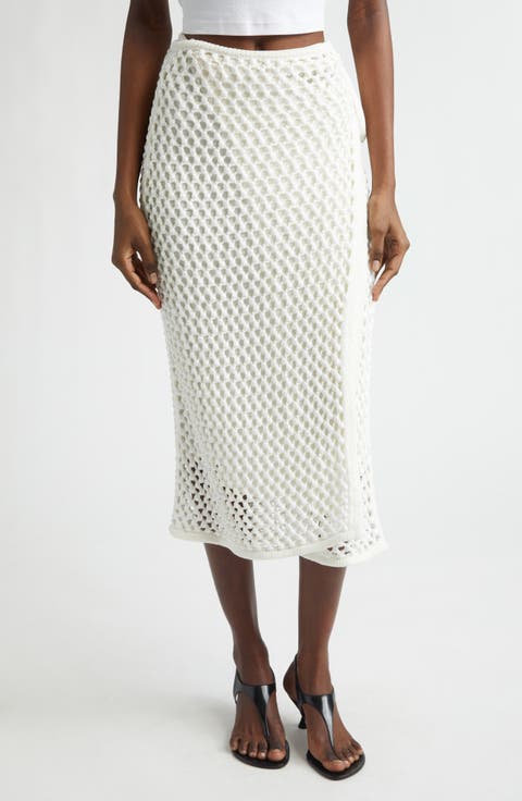 Bonaire Embellished Wrap Skirt