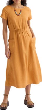 Seasalt Cornwall Haneth Linen Midi Dress