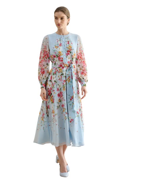 Liberty Silk Midi Dress
