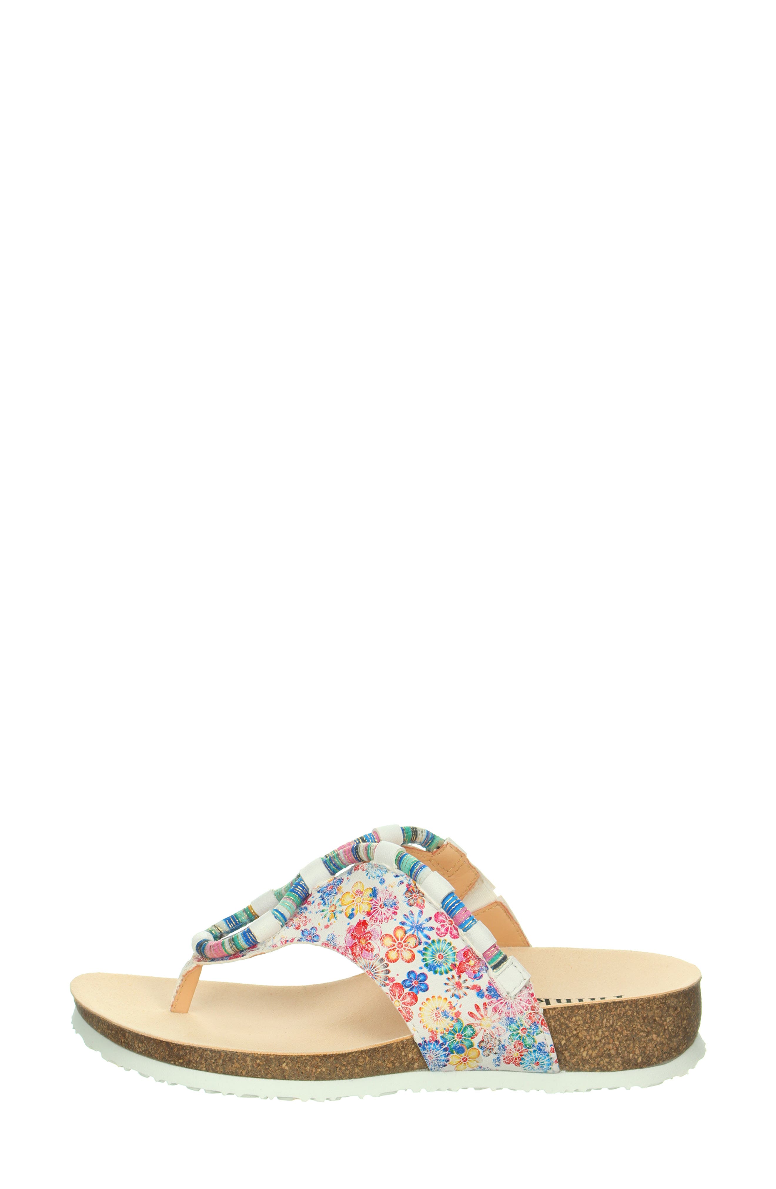 Think! 'Julia' Sandal, Alternate, color, Bianco Combo