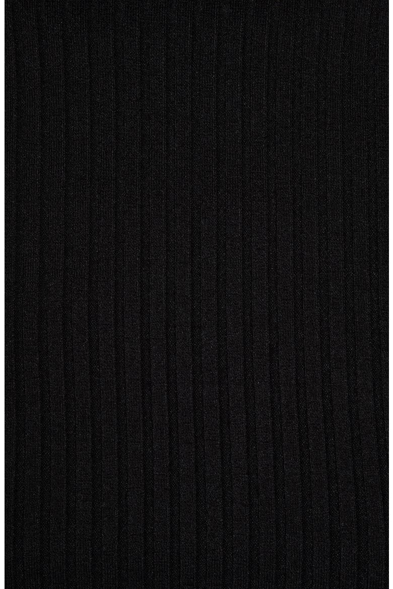 Luxe Rib Top, Alternate, color, BLACK RIB