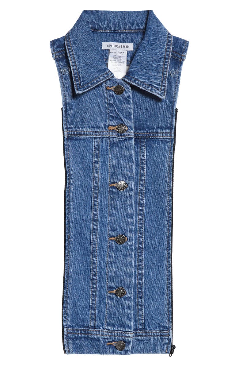 Veronica Beard Slate Dickey, Alternate, color, Denim Blue