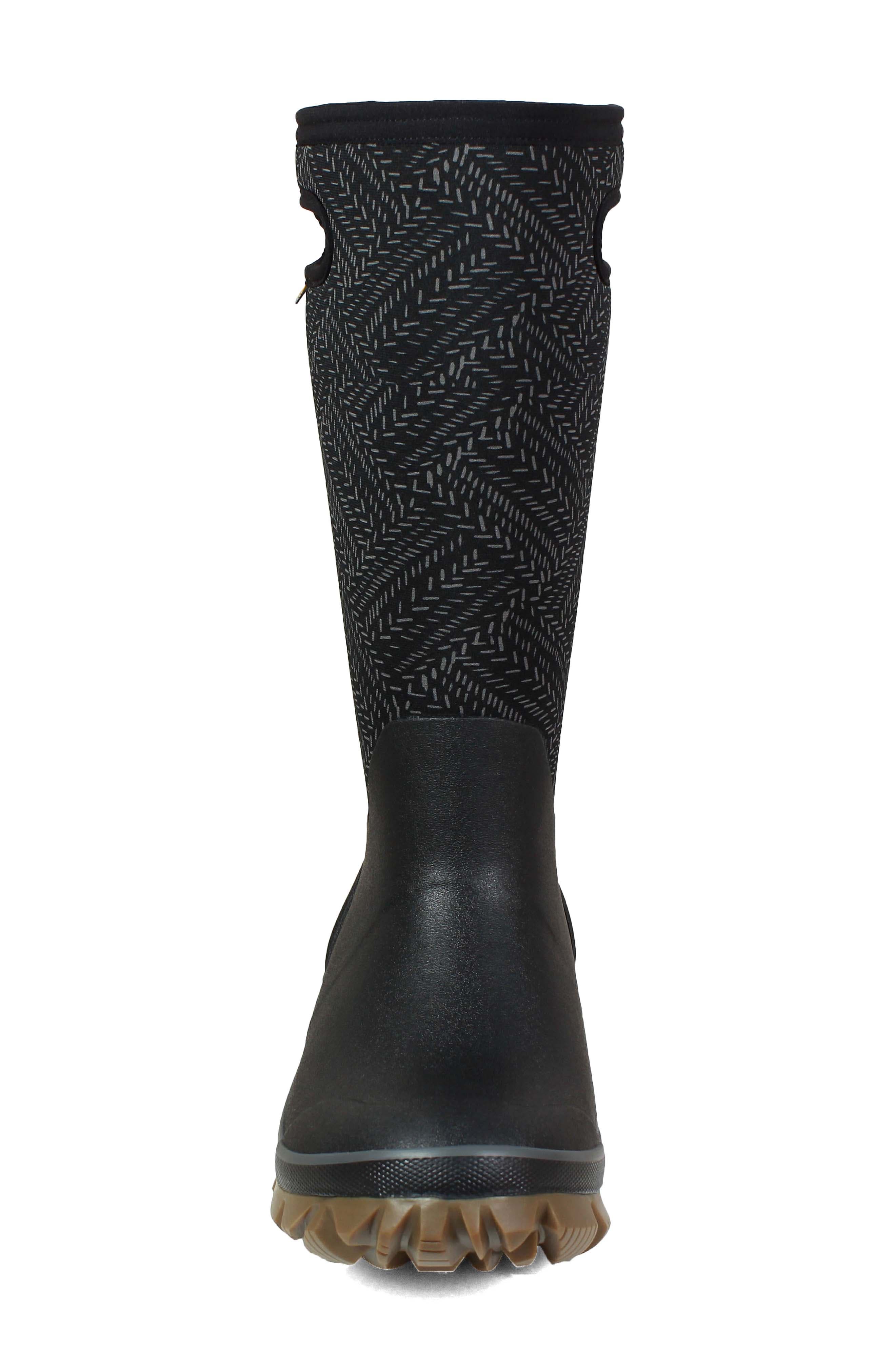 Bogs Whiteout Fleck Waterproof Boot, Alternate, color, 