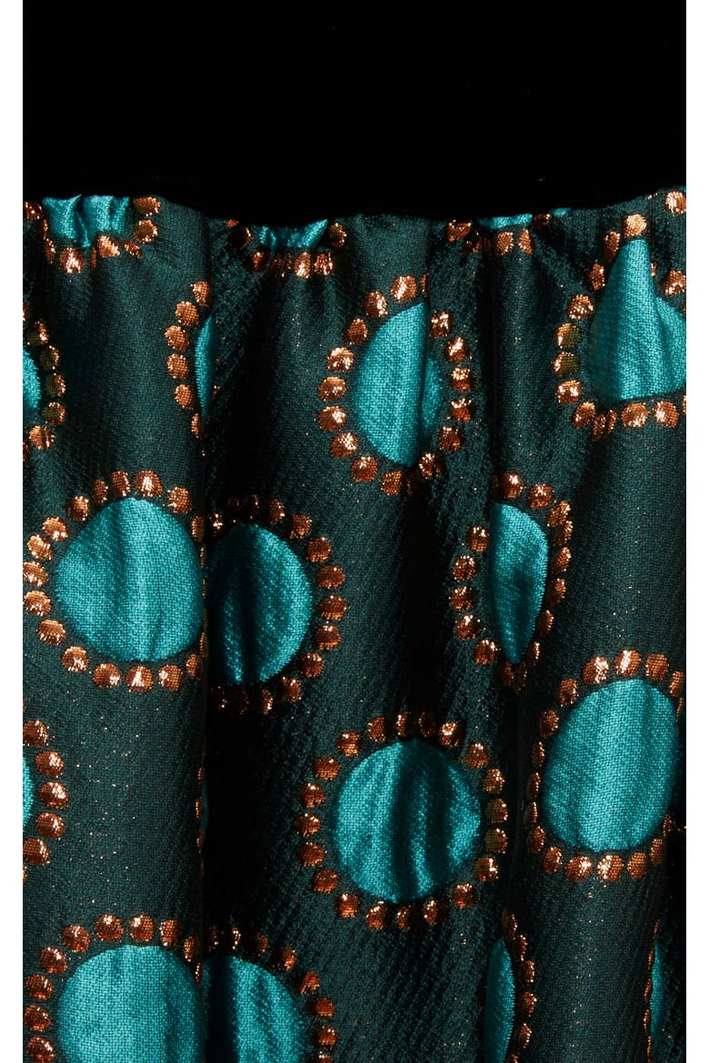 Big Dress, Alternate, color, Jacquard Winter Sun Emerald