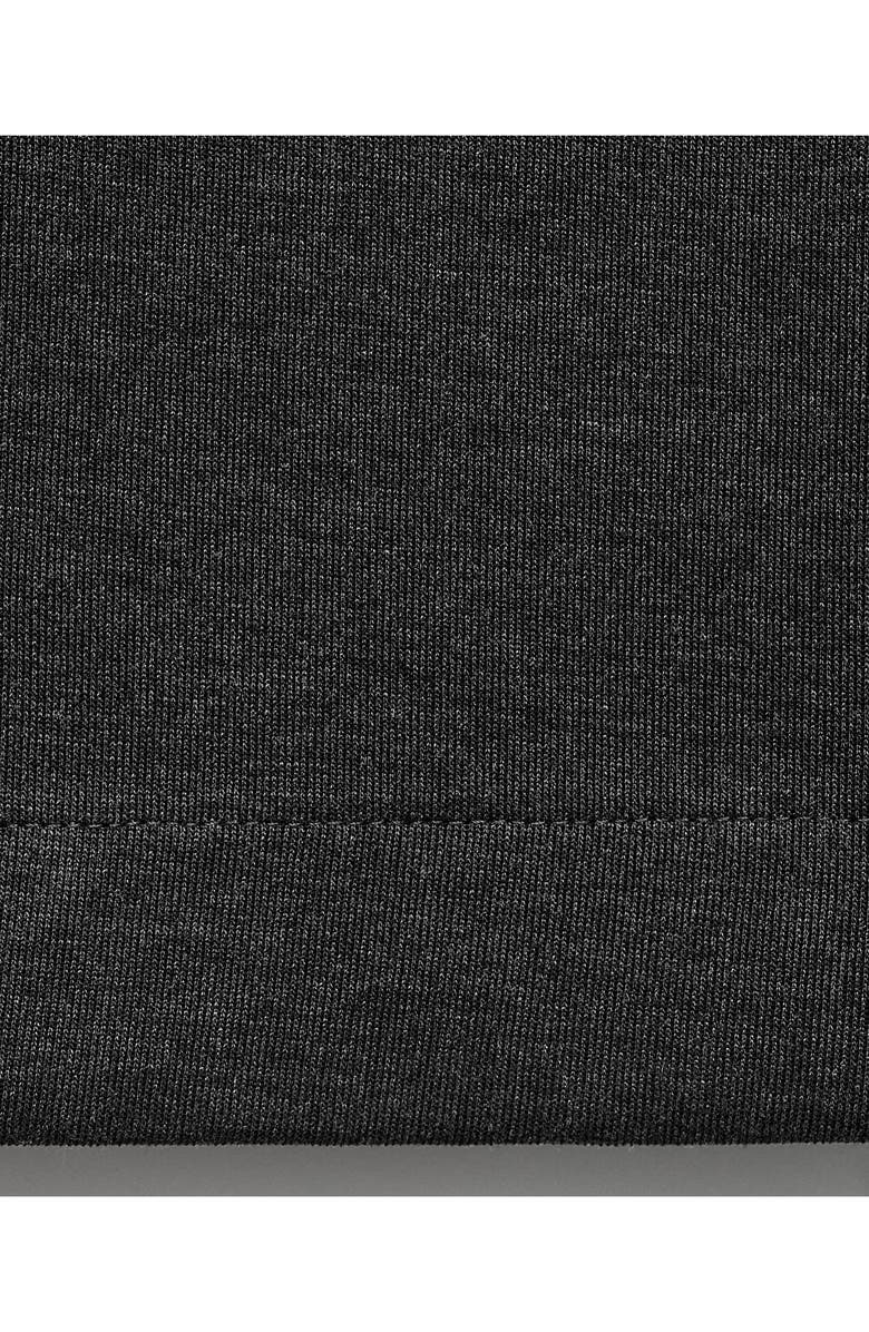 MANGO Knit Drawstring Pants, Alternate, color, Dark Heather Grey