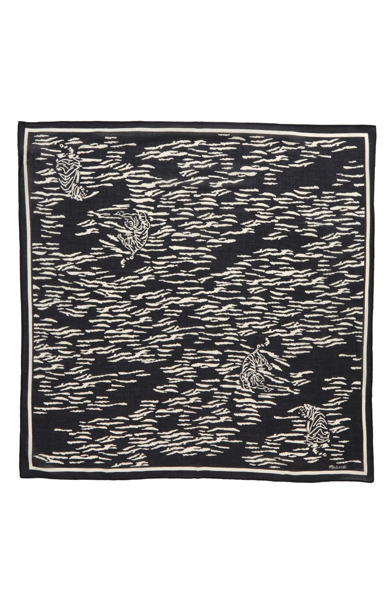 Madewell Organic Cotton Bandana, Alternate, color,