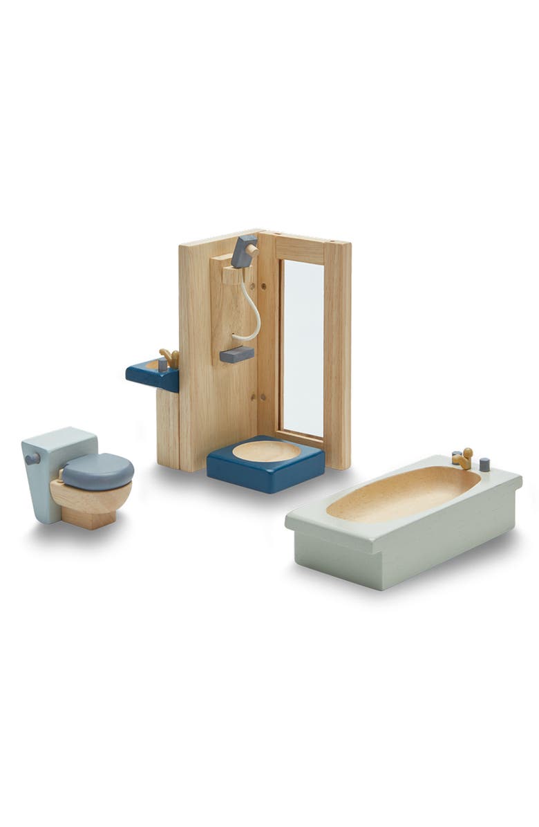 PlanToys<sup>®</sup> Dollhouse Bathroom Furniture - Orchard, Main, color,