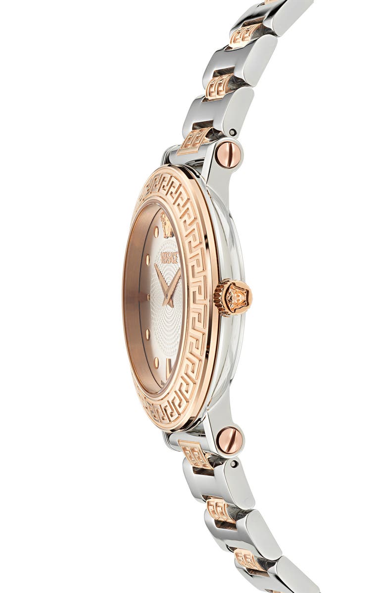 Versace Greca Sphere Bracelet Watch, 35mm, Alternate, color,