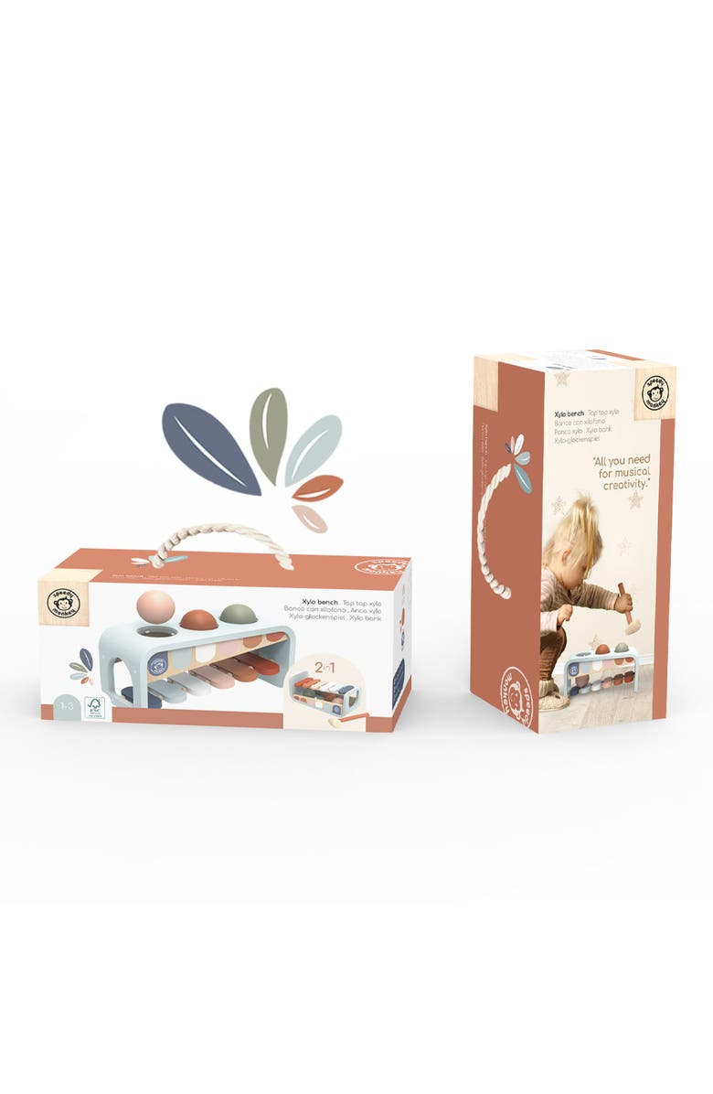 Speedy Monkey Xylo Bench, Alternate, color, Multi