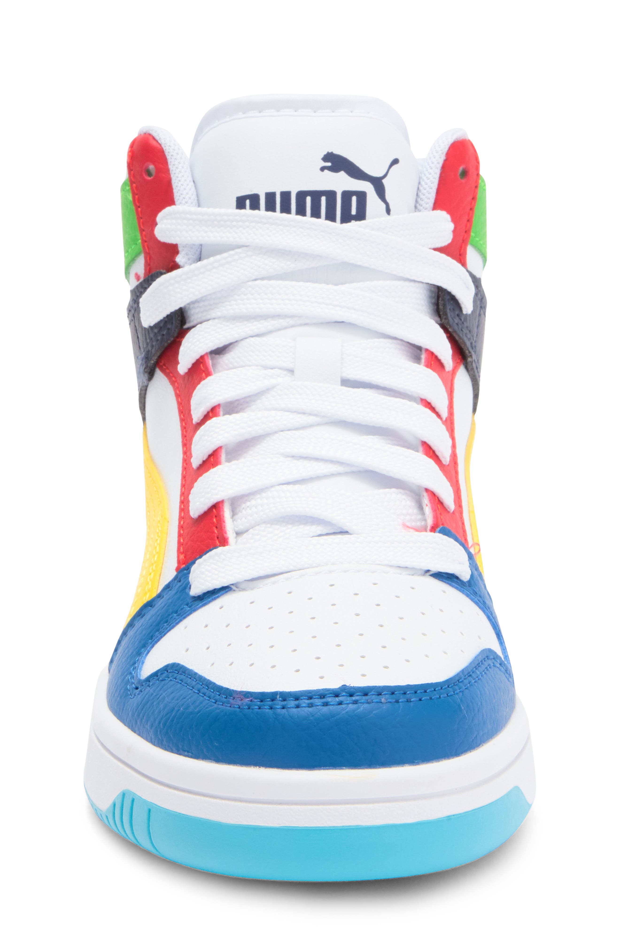 PUMA Kids' Rebound Layup Sneaker, Alternate, color, 