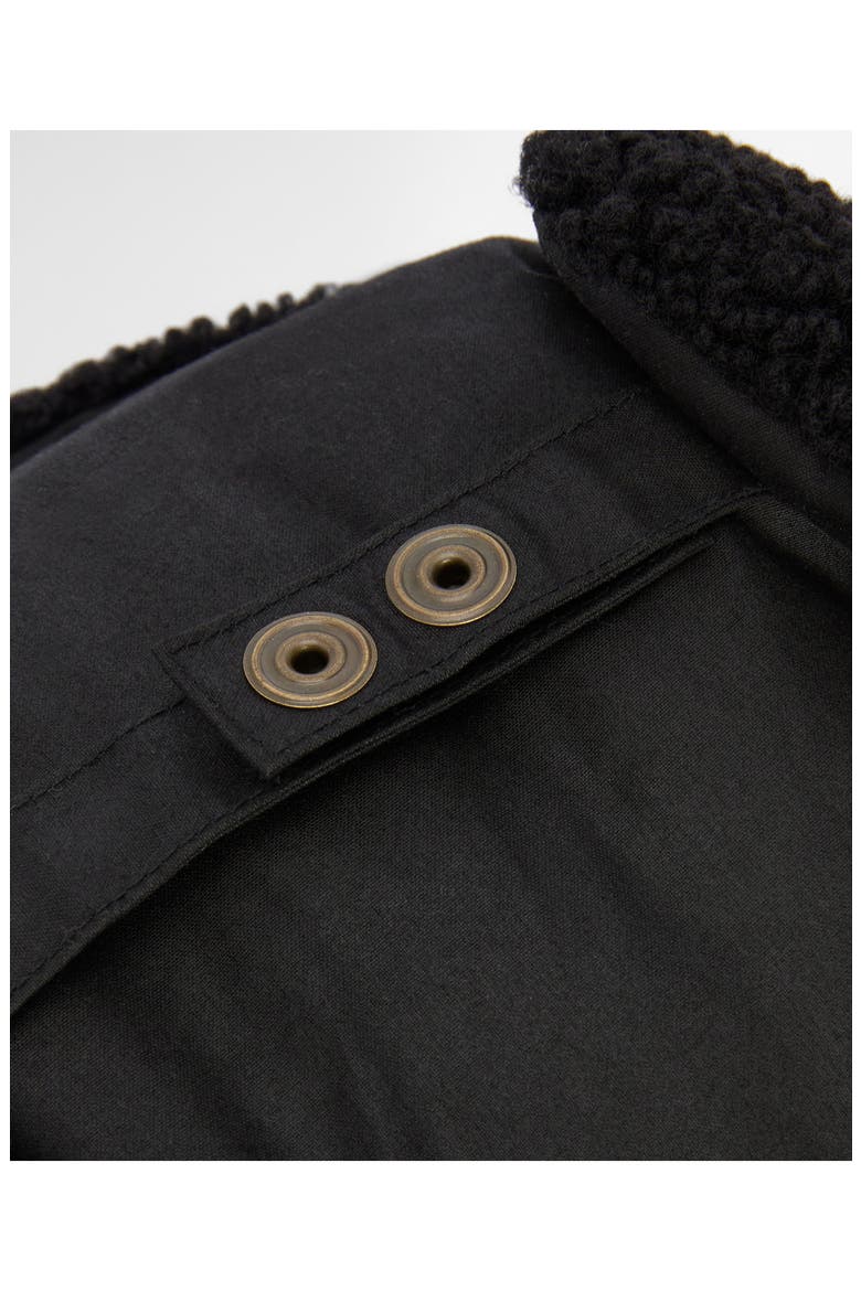 Morar Waxed Cotton Trapper Hat, Alternate, color, BLACK