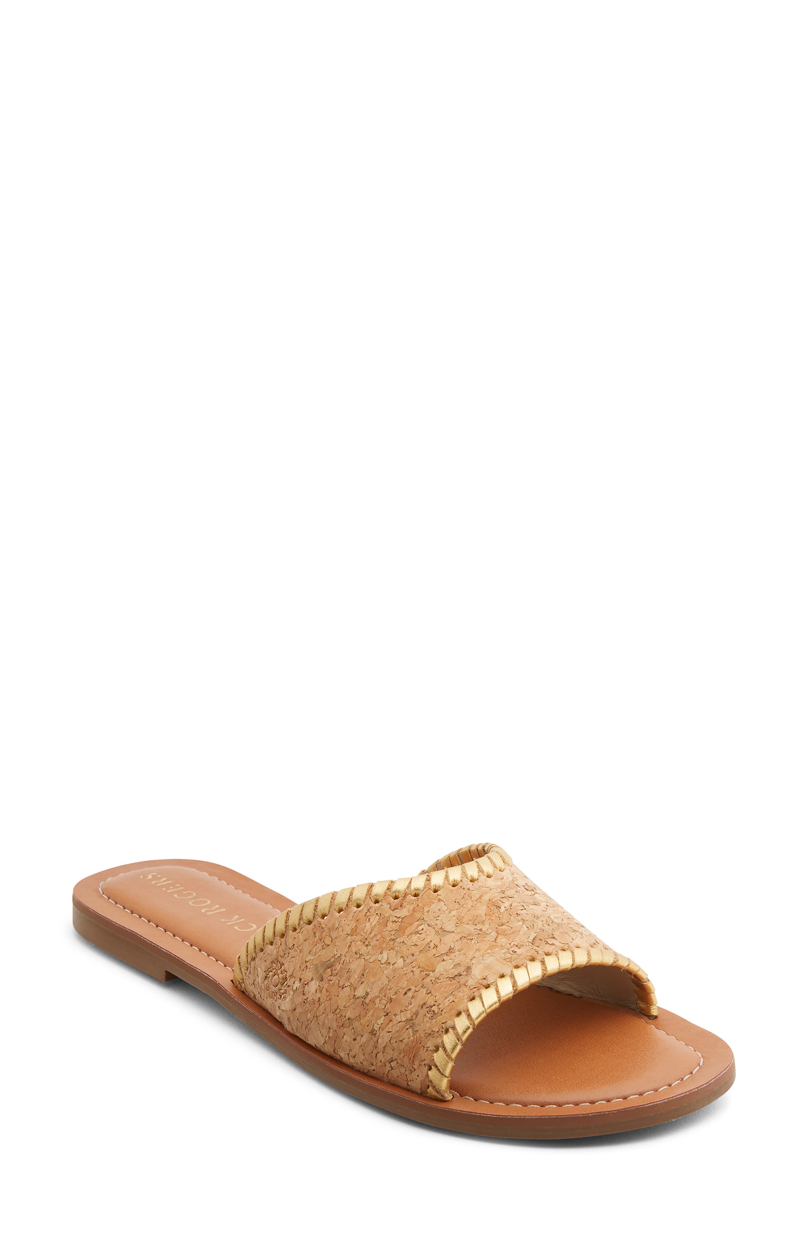 Jack Rogers Scarlett Cork Slide Sandal, Main, color, 