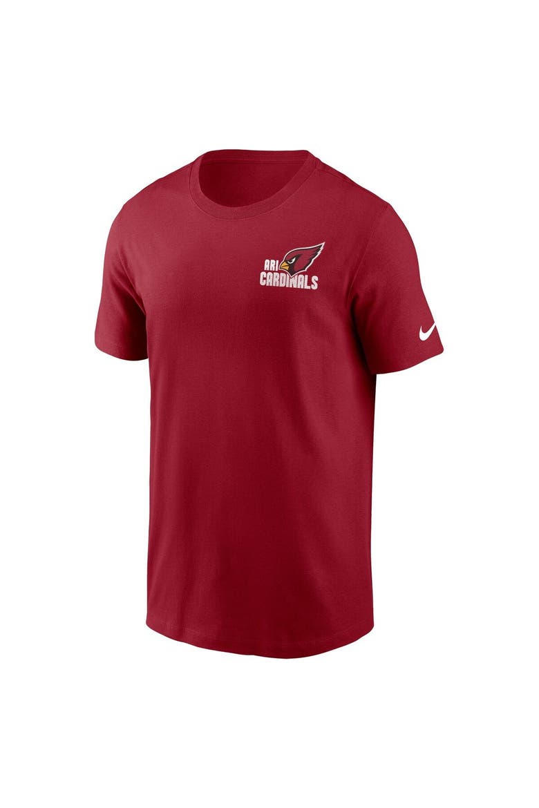 Men's Nike Cardinal Arizona Cardinals Blitz Essential T-Shirt, Alternate, color, Cardinal