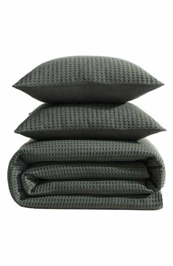 Kenneth Cole New York Solid Waffle Comforter Set