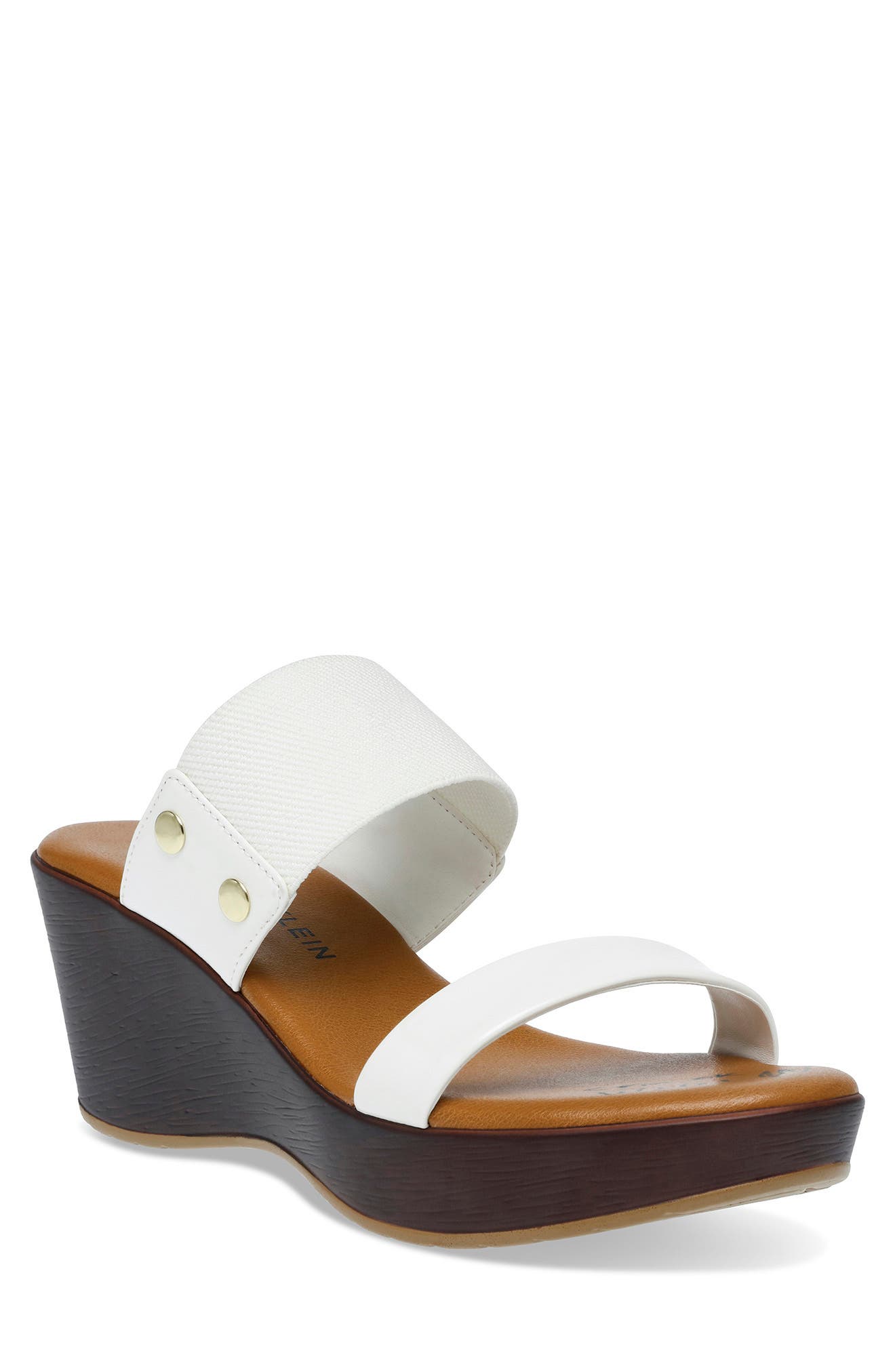 Anne Klein Haniya Platform Wedge Sandal, Main, color, 