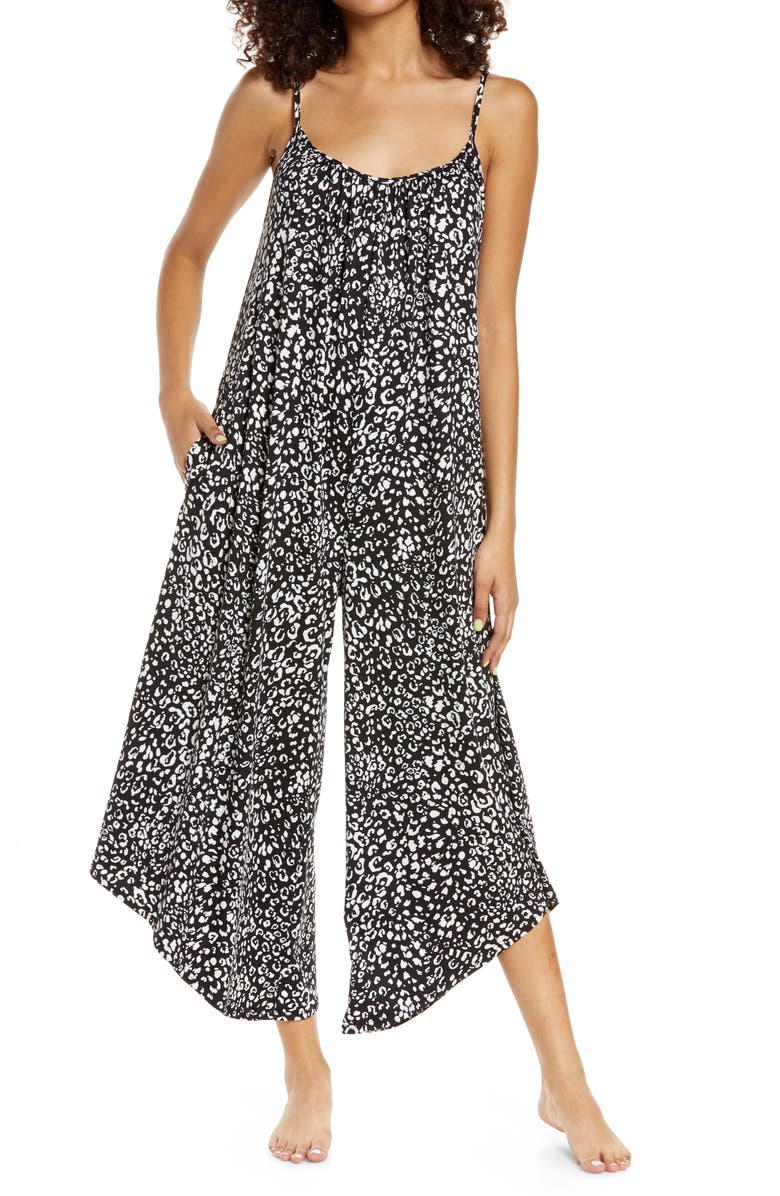 Socialite Lounge Crop Jumpsuit, Main, color, 