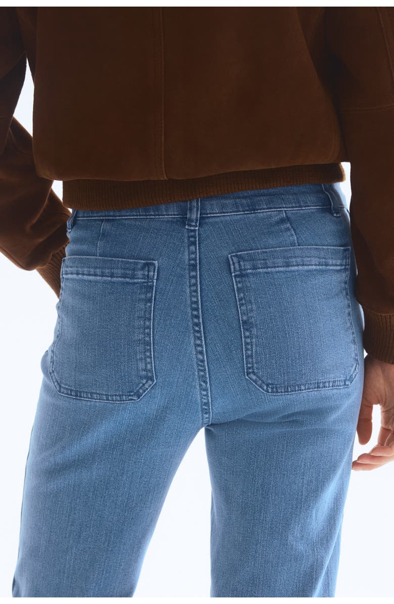 H&M Flared Leg High Waist Jeans, Alternate, color, 