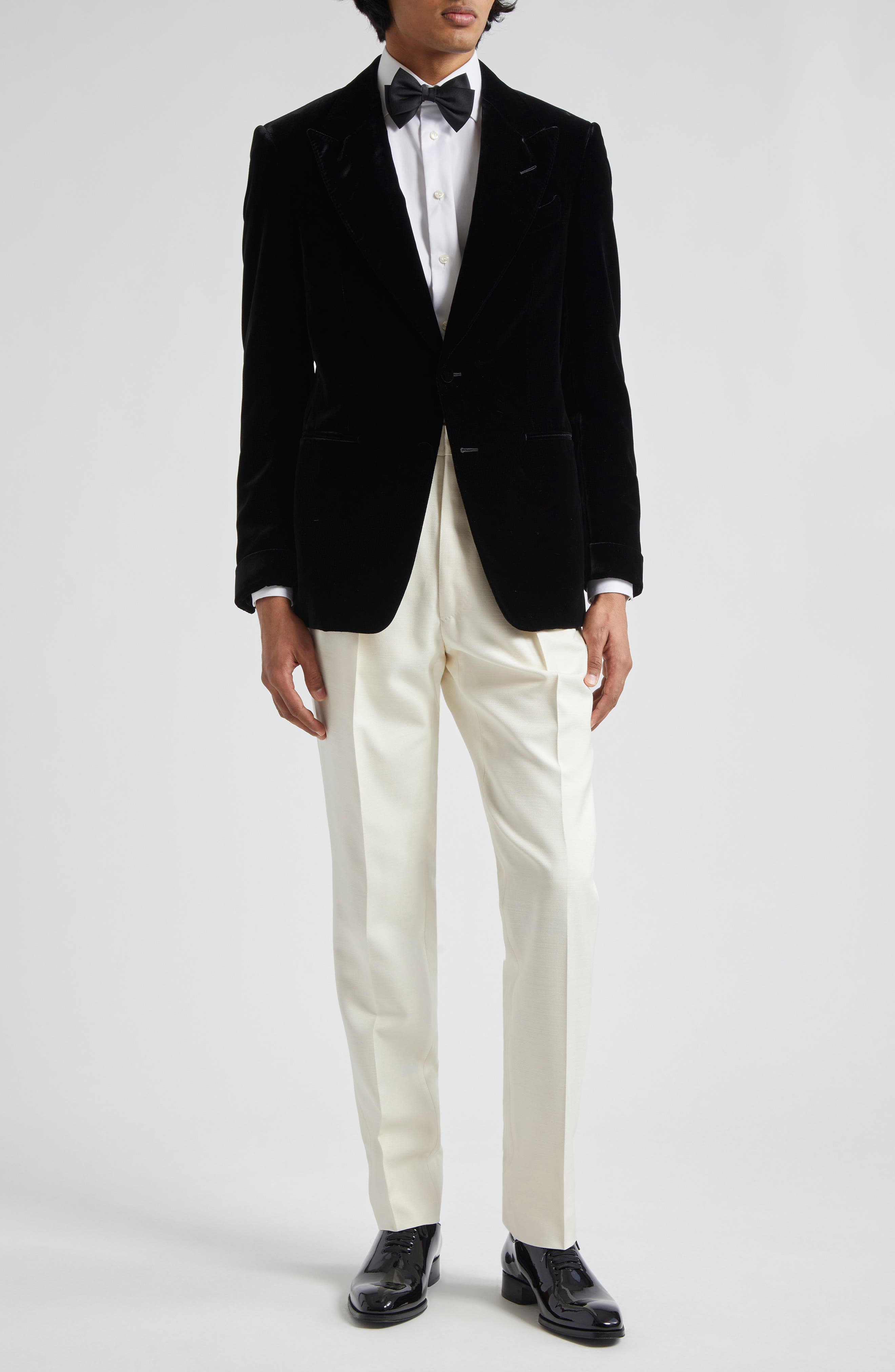 Shelton Fluid Velvet Cocktail Jacket - image 2