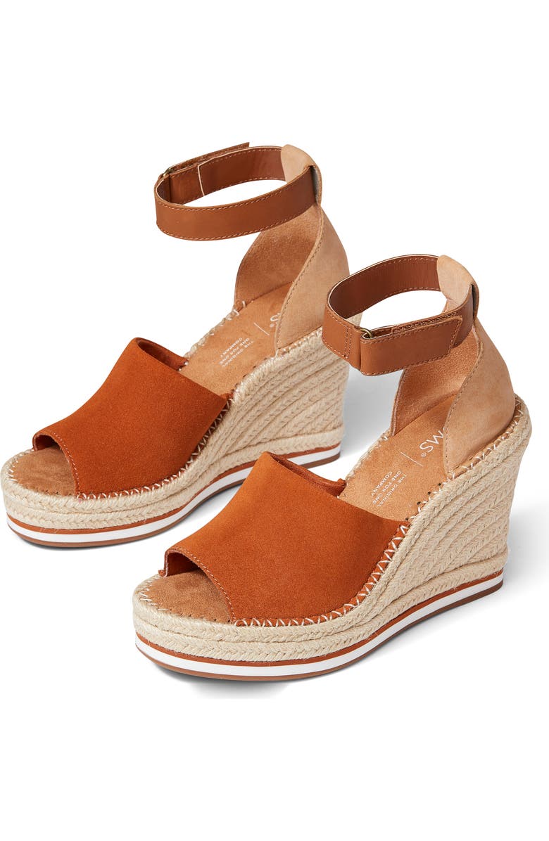 TOMS Marisol Espadrille Wedge Sandal, Main, color,