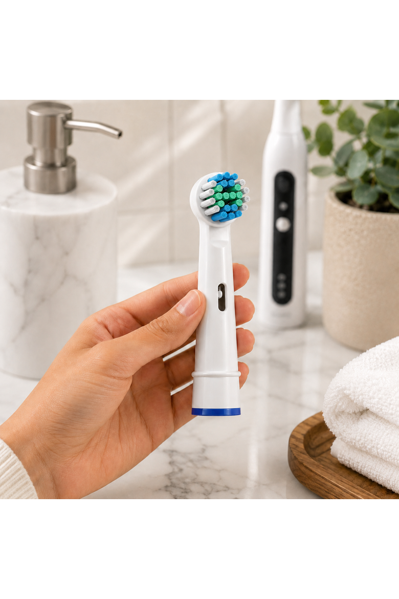 ORAL B Compatible Brush Heads, Alternate, color, White