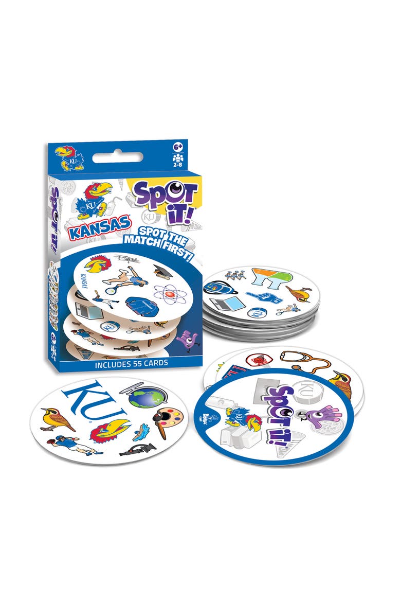 Kansas Jayhawks Spot It! Card Game, Alternate, color, Multicolor
