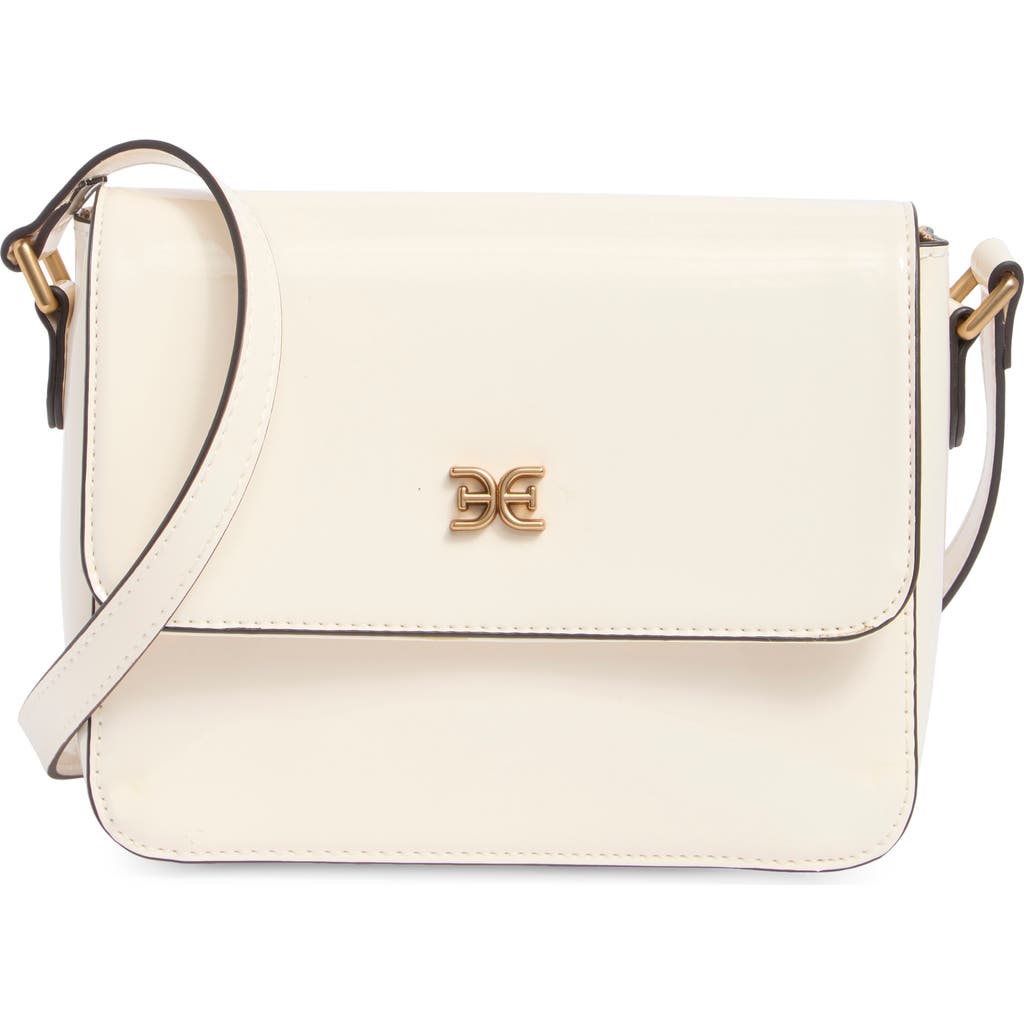 SAM EDELMAN SAM EDELMAN ELCIE BOX PATENT SHOULDER BAG